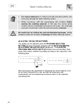 Предварительный просмотр 20 страницы Smeg STL67232 User Instructions