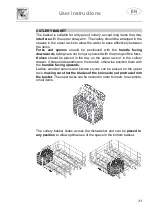 Предварительный просмотр 31 страницы Smeg STL67232 User Instructions