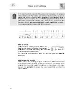 Предварительный просмотр 17 страницы Smeg STL827A Instruction Manual