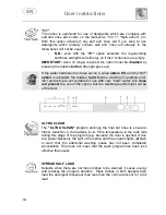 Preview for 18 page of Smeg STL865A Instruction Manual