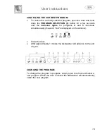 Предварительный просмотр 14 страницы Smeg STMW26-9 Instruction Manual