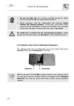 Предварительный просмотр 24 страницы Smeg STO905 Instruction Manual