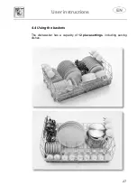 Предварительный просмотр 29 страницы Smeg STO905 Instruction Manual