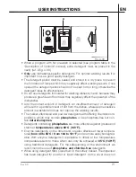 Предварительный просмотр 40 страницы Smeg STO905U Instruction Manual