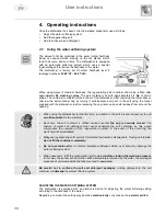 Предварительный просмотр 13 страницы Smeg STX1C Instruction Manual