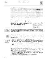 Предварительный просмотр 15 страницы Smeg STX1C Instruction Manual