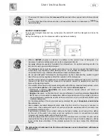 Предварительный просмотр 16 страницы Smeg STX1C Instruction Manual