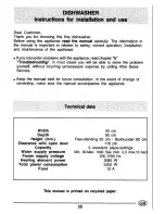 Предварительный просмотр 2 страницы Smeg STX4.1 Instructions For Installation And Use Manual