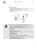 Предварительный просмотр 20 страницы Smeg STX4-3 Instruction Manual