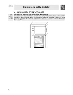 Предварительный просмотр 4 страницы Smeg SUK61CMA5 User Manual