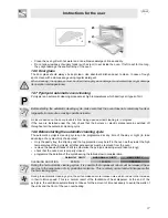 Preview for 15 page of Smeg SUK61MPX5 Instruction Manual