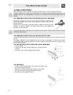 Preview for 22 page of Smeg SUK61MPX5 Instruction Manual