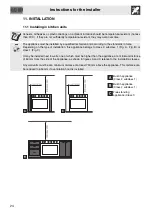 Предварительный просмотр 22 страницы Smeg SUK62CBL8 Manual