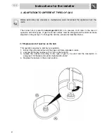 Preview for 6 page of Smeg SUK90MFX Instructions For Installation And Use Manual