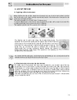 Preview for 13 page of Smeg SUK90MFX Instructions For Installation And Use Manual