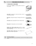 Preview for 19 page of Smeg SUK90MFX Instructions For Installation And Use Manual