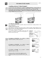 Preview for 15 page of Smeg SUK91CMX5 Instruction Manual