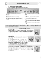 Предварительный просмотр 5 страницы Smeg SUK92CMX5 Instructions For Use Manual