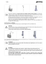 Предварительный просмотр 14 страницы Smeg SW260 Translation Of The Original Instructions