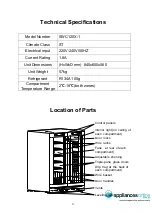 Preview for 4 page of Smeg SWC120X Installation And Operating Instructions Manual