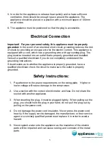 Preview for 6 page of Smeg SWC120X Installation And Operating Instructions Manual