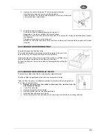 Предварительный просмотр 20 страницы Smeg SWF1600 Instruction Manual