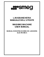 Предварительный просмотр 1 страницы Smeg SWM 128 PT User Manual