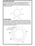 Предварительный просмотр 11 страницы Smeg SWM 128 PT User Manual