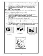 Preview for 4 page of Smeg SWM106 User Manual