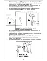 Предварительный просмотр 6 страницы Smeg SWM107 User Manual