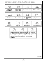 Предварительный просмотр 33 страницы Smeg SWM107 User Manual