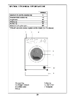 Предварительный просмотр 7 страницы Smeg SWM40T User Manual