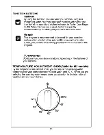 Предварительный просмотр 9 страницы Smeg SWM40T User Manual