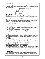 Предварительный просмотр 16 страницы Smeg SWM40T User Manual