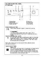 Предварительный просмотр 8 страницы Smeg SWM60E User Manual