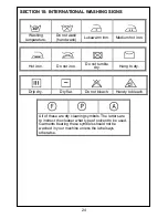 Предварительный просмотр 25 страницы Smeg SWM62F User Manual