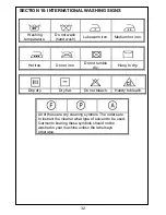 Предварительный просмотр 33 страницы Smeg SWM65 User Manual