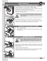 Предварительный просмотр 14 страницы Smeg SWM65EG Instruction Book