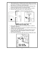 Предварительный просмотр 6 страницы Smeg SWM86 User Manual