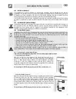 Preview for 7 page of Smeg SY4110 Instructions For Use Manual