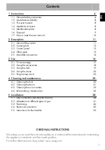Preview for 1 page of Smeg SY62MX9 Original Instructions Manual