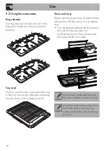 Preview for 16 page of Smeg SY62MX9 Original Instructions Manual