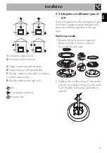 Preview for 39 page of Smeg SY62MX9 Original Instructions Manual