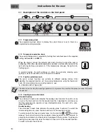 Предварительный просмотр 8 страницы Smeg SY6CPX8 Instructions For Use Manual