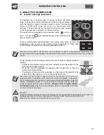 Предварительный просмотр 11 страницы Smeg SY6CPX8 Instructions For Use Manual