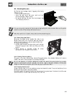 Предварительный просмотр 21 страницы Smeg SY6CPX8 Instructions For Use Manual