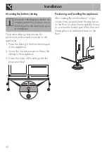 Preview for 40 page of Smeg SYD4110BL Manual