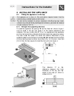 Предварительный просмотр 16 страницы Smeg T18G8X2UG Instruction Manual