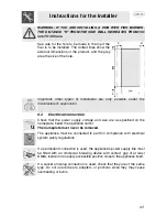 Предварительный просмотр 17 страницы Smeg T18G8X2UG Instruction Manual