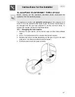 Предварительный просмотр 21 страницы Smeg T18G8X2UG Instruction Manual